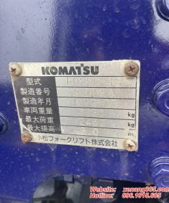 Xe nâng dầu 2.5 tấn Komatsu FD25C-12-540523 số sàn dịch giá Xe nâng dầu 2.5 tấn Komatsu FD25C-12-540523