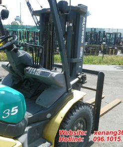 Xe nâng dầu Komatsu 3.5 tấn FD35T-10-134102 Xe nang dau Komatsu 35 tan FD35T 10 9