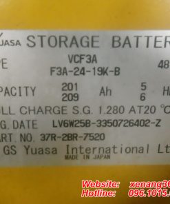 Xe nâng điện Komatsu 1.3 tấn FB13RL-15-154280 Xe nang dien Komatsu 13 tan FB13RL 15 6