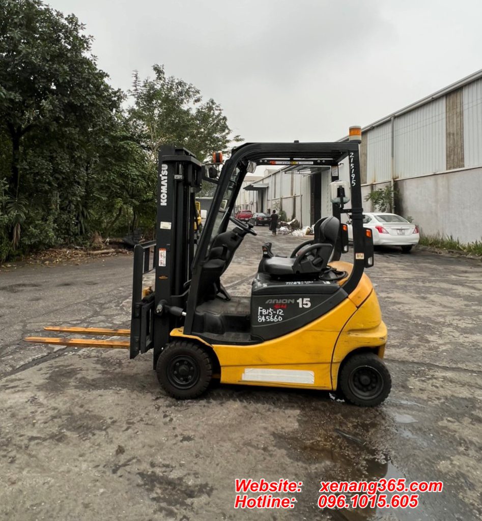 Xe nâng điện 1.5 tấn Komatsu FB15-12-845660 Xe nâng điện 1.5 tấn Komatsu