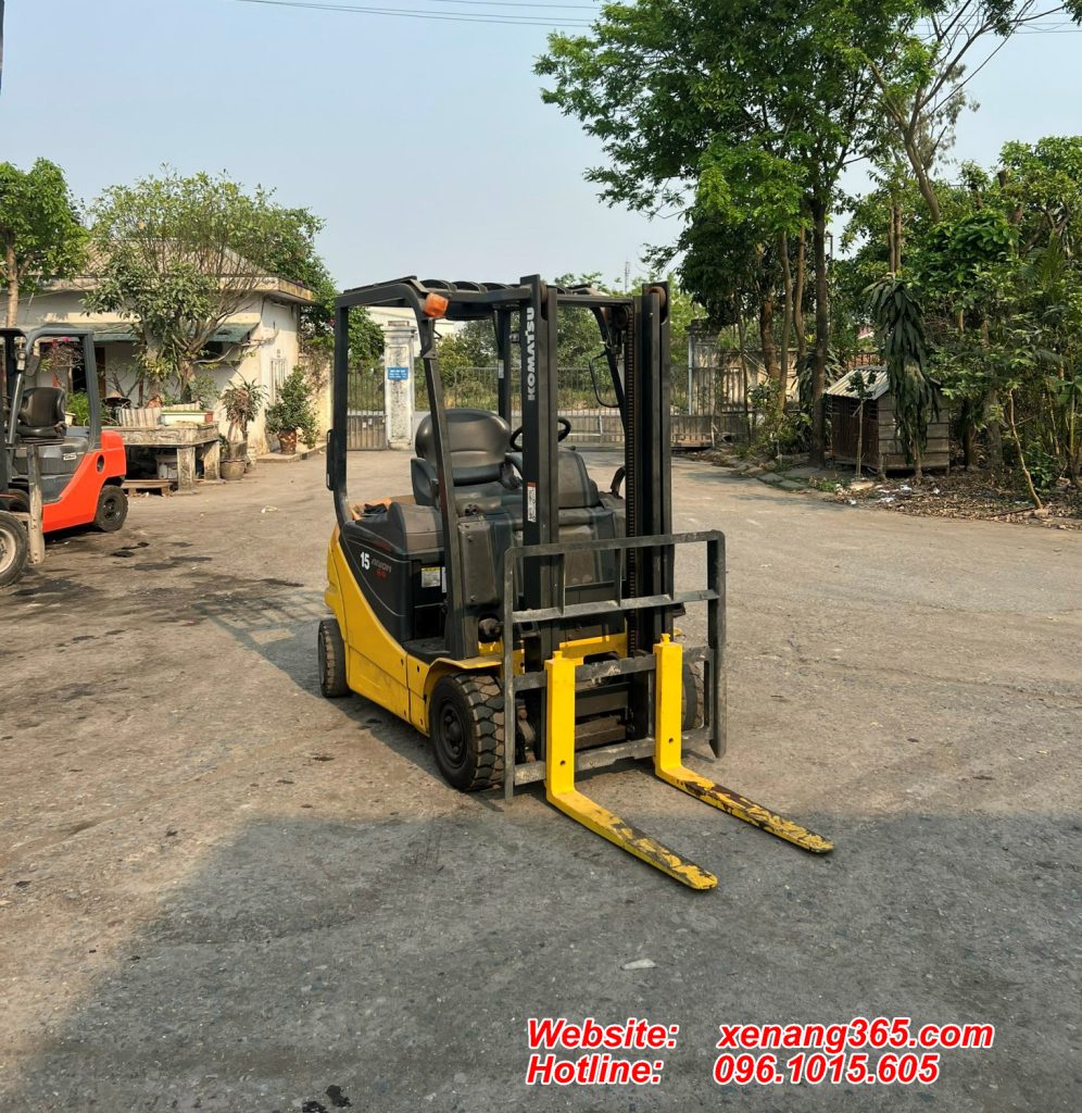 Xe nâng điện 1.5 tấn Komatsu FB15-12-847603 Xe nâng điện 1.5 tấn Komatsu FB15-12-847603