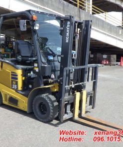 Xe nâng điện Komatsu 2.5 tấn FE25-1-306393 Dịch giá 2018 xe nâng Komatsu FE25-1