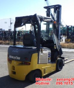 Xe nâng điện Komatsu 2.5 tấn FE25-1-301317 xe nâng nhật bãi FE25-1