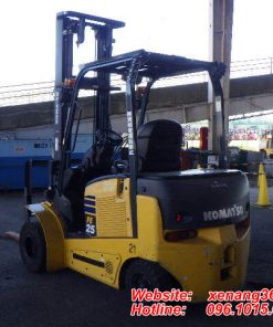 Xe nâng điện 2.5 tấn gật gù cao 4.5m Komatsu FE25-1 xe nâng Komatsu 2.5 tấn FE25-1