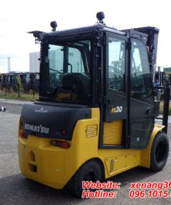 Xe nâng điện Komatsu 3 tấn FE30-1-304266 có cabin siêu hiện đại Xe nang dien Komatsu 3 tan FE30 1 4 1