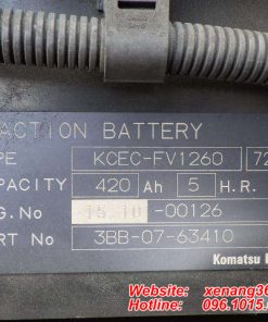 Xe nâng điện Komatsu 3 tấn FE30-1-301366 Xe nang dien Komatsu 3 tan FE30 1 7