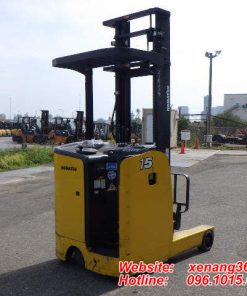 Xe nâng điện đứng lái 1.5 tấn Komatsu FB15RL-15-159013 Xe nâng nhật bãi FB15RL-15
