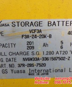 Xe nâng điện đứng lái Komatsu 1 tấn FB10RW-15-156696 Xe nâng điện đứng lái Komatsu 1 tấn FB10RW-15-
