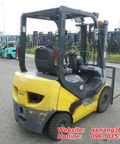 Xe nâng xăng 1.5 tấn Komatsu FG15T-21-203098 Mặt sau xe nâng nhật bãi 1.5 tấn FG15T-21
