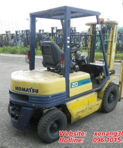 Xe nâng dầu 2 tấn Komatsu FD20-11-522792 Mặt sau xe nâng dầu Komatsu 2 tấn