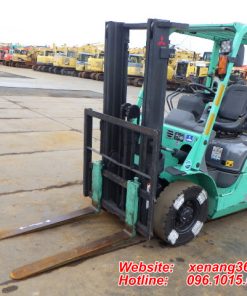 Xe nâng dầu chui công 2 tấn Mitsubishi FDE20T-FD18-20866 Mặt trước Xe nâng dầu chui công 2 tấn