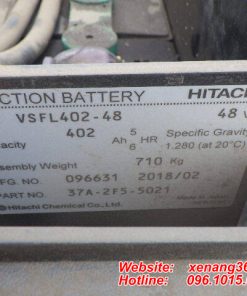 Xe nâng điện 1.5 tấn Komatsu FB15-12-853311 Bình ắc quy xe nâng