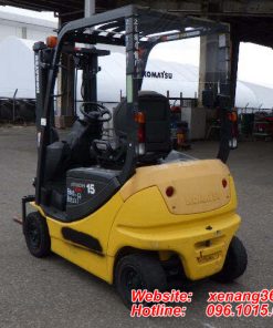 Xe nâng điện 1.5 tấn Komatsu FB15-12-855221 Phía sau Xe nâng điện 1.5 tấn cũ Komatsu FB15-12