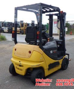 Xe nâng điện 1.5 tấn Komatsu FB15-12-855221 Phía sau xe nâng nhật bãi Komatsu FB15-12