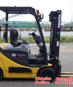 Xe nâng điện 1.5 tấn Komatsu FB15-12-855221 Ảnh ngang Xe nâng điện Komatsu 1.5 tấn FB15-12
