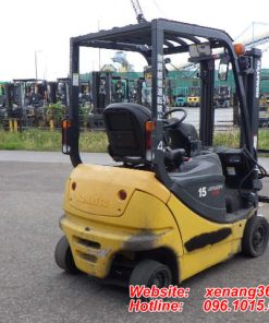 Xe nâng điện 1.5 tấn Komatsu FB15-12-853311 Phía sau xe nâng nhật bãi Komatsu FB15-12