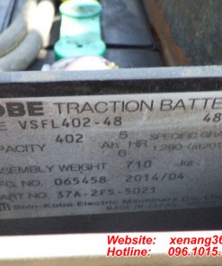 Xe nâng điện 1.5 tấn Komatsu FB15-12-846790 Bình ắc quy xe nâng