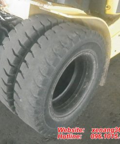 Xe nâng điện Komatsu 3 tấn FE30-1 cao 5m Lốp kép