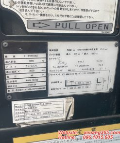 Xe nâng điện đứng lái 1 tấn sumitomo 61FBR10SE-R1G-18739 Xe nang dien sumitomo 1 tan 5 1