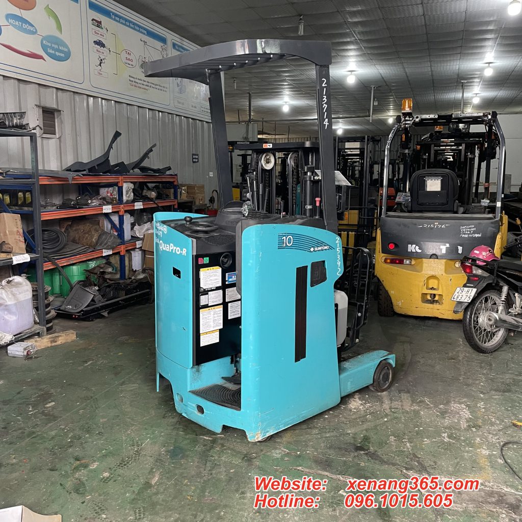 Mặt sau Xe nâng điện cũ Sumitomo