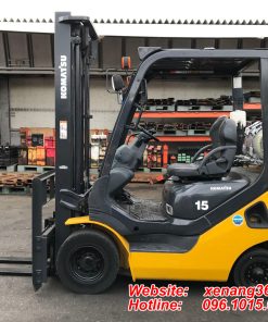Xe nâng gas 1.5 tấn Komatsu FG15T-20-673251 Mặt bên xe nâng xăng 1.5 tấn FG15T-20
