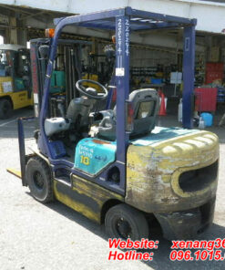 Xe nâng dầu 1.8 tấn Komatsu FD18C-16-615335 chui công Ảnh sau xe nâng FD18C-16