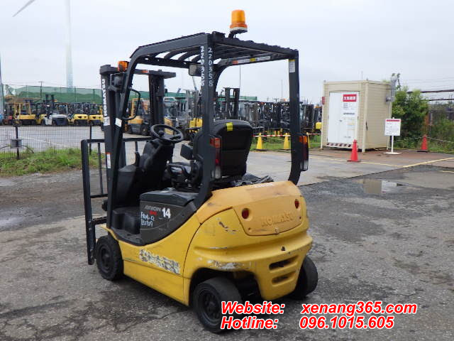 Xe nâng điện 1.4 tấn Komatsu FB14-12-851819 Xe nâng điện ngồi lái 1.4 tấn