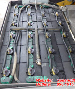 Xe nâng điện 1.4 tấn Komatsu FB14-12-851819 Bình ắc quy