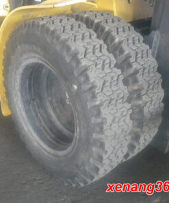 Xe nâng điện 3 tấn Komatsu FE30-1 302102 chui công gật gù Lốp kép