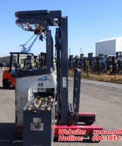Xe nâng đứng lái 1.5 tấn Nichiyu FBR15-75B-370CSSF Xe nang dien Komatsu 1 5 tan FBR15 75B 370CSSF 10