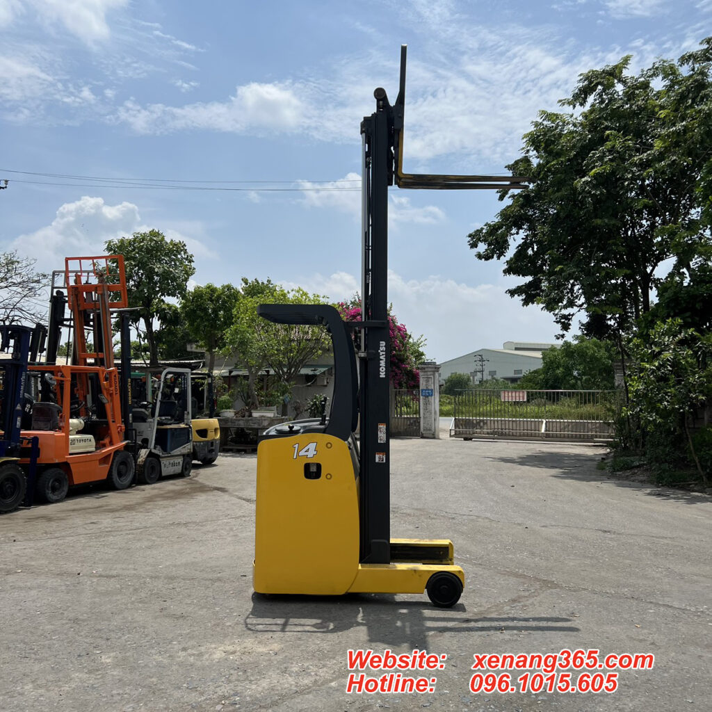 Xe nâng điện đứng lái 1.5 tấn FB14RLF-14 chui công làm việc kho lạnh Xe nâng điện đứng lái 1.5 tấn