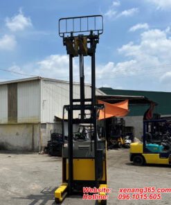 Xe nâng điện đứng lái 1.5 tấn FB14RLF-14 chui công làm việc kho lạnh Xe nâng đứng lái chui công