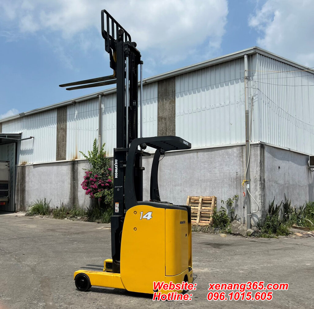 Xe nâng điện đứng lái 1.5 tấn FB14RLF-14 chui công làm việc kho lạnh Xe nâng điện đứng lái 1.5 tấn
