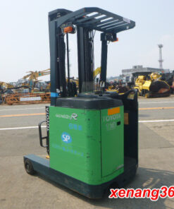 Xe nâng điện 1.3 tấn đứng lái Toyota 7FBR13 cao 5.5m chui công container| Reach truck 1.3 ton Xe nâng điện 1.3 tấn đứng lái Toyota 7FBR13