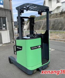 Xe nâng điện đứng lái 1.3 tấn Toyota 8FBR13|Reach truck 1.3 ton| siêu đẹp Xe nâng điện 1.3 tấn đứng lái Toyota 8FBR13
