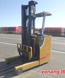 Xe nâng điện 1.5 tấn đứng lái cũ TCM FRHB15-8