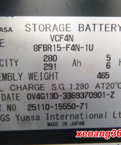 Xe nâng điện Toyota 1.5 tấn 8FBR15 11176 Bình ắc quy