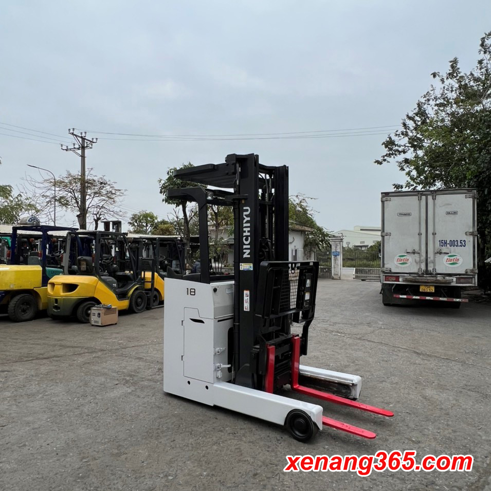 Xe nâng điện đứng lái 1.8 tấn Nichiyu FBR18-R80B-400PFLCSS