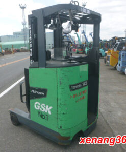 Xe nâng điện đứng lái 1 tấn Toyota 8FBR10 chui công container Xe nâng điện 1 tấn đứng lái Toyota 8FBR10