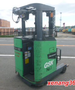 Xe nâng điện đứng lái 1 tấn Toyota 8FBR10 chui công container Xe nâng điện 1 tấn đứng lái Toyota 8FBR10