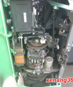 Xe nâng điện đứng lái 1 tấn Toyota 8FBR10 chui công container Xe nâng điện 1 tấn đứng lái Toyota 8FBR10