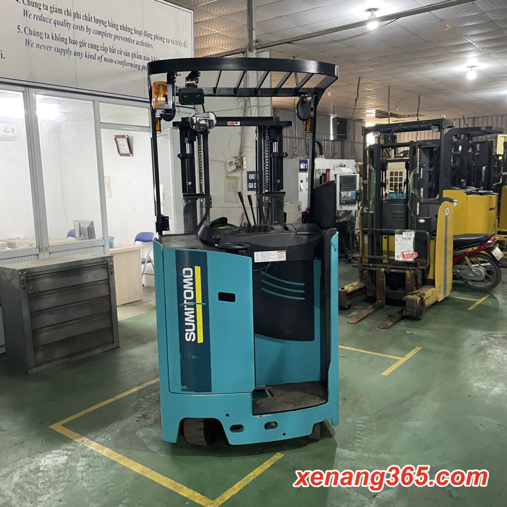 Xe nâng điện đứng lái 1 tấn sumitomo 61FBR10SJXII-R1H-13507 siêu đẹp 2017 Xe nâng điện 1 tấn đứng lái sumitomo 61FBR10SJXI