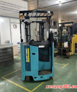 Xe nâng điện 1 tấn đứng lái sumitomo 61FBR10SJXI
