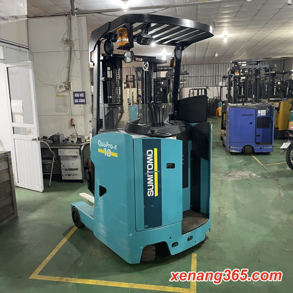 Xe nâng điện đứng lái 1 tấn sumitomo 61FBR10SJXII-R1H-13507 siêu đẹp 2017 Xe nâng điện 1 tấn đứng lái sumitomo 61FBR10SJXI