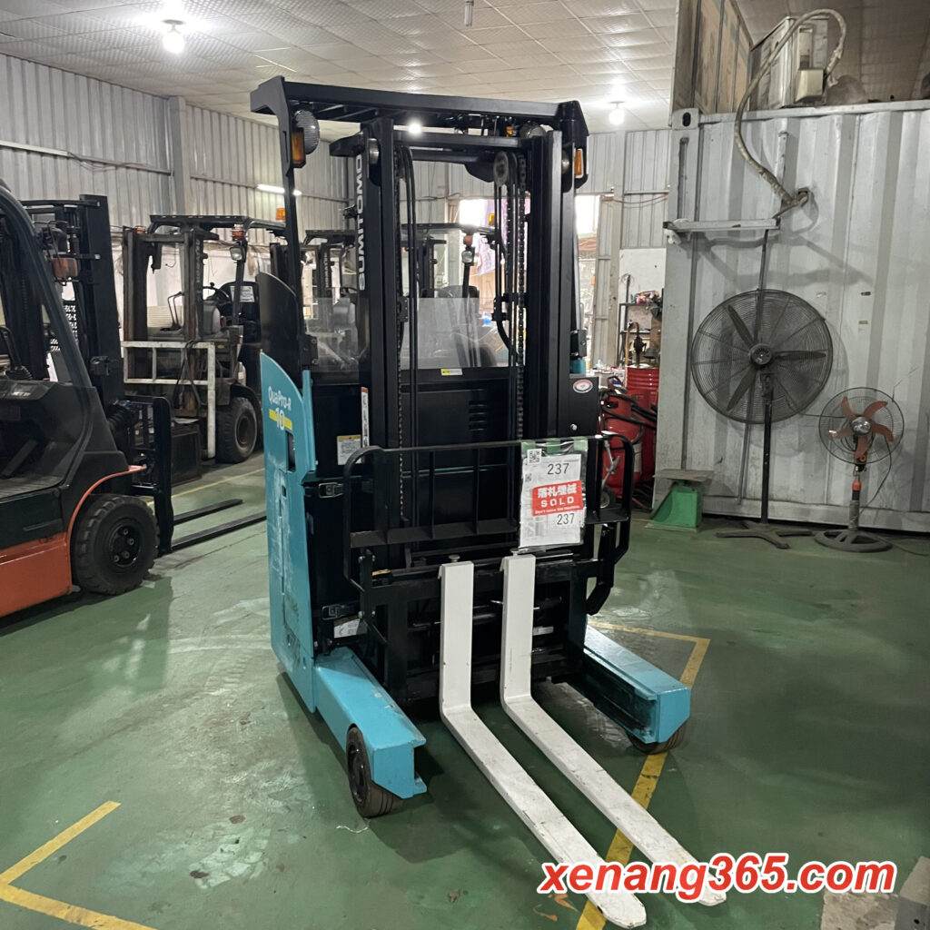 Xe nâng điện đứng lái 1 tấn sumitomo 61FBR10SJXII-R1H-13507 siêu đẹp 2017 Xe nâng điện 1 tấn đứng lái sumitomo 61FBR10SJXI
