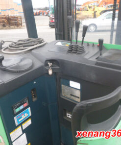 Xe nâng điện đứng lái 1.5 tấn Toyota 7FBR15 cao 4m Cabin xe nâng điện đứng lái 1.5 tấn