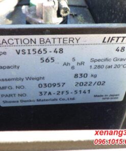 Xe nâng điện 1.5 tấn Komatsu FB15-12 năm 2020 đẹp bình ắc quy 2022 Bình ắc quy sản xuất 2022