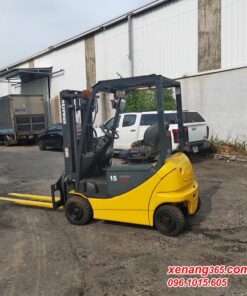 Xe nâng điện 1.5 tấn Komatsu FB15-12 năm 2020 đẹp bình ắc quy 2022 Mặt sau xe nâng điện 1.5 tấn