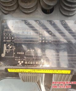 Xe nâng dầu 2.5 tấn Toyota 02-8FD25 số tự động sản xuất 2017 siêu đẹp|Toyota diesel forklift truck 2.5 ton Tem xe nâng dầu 2.5 tấn Komatsu 8FD25-65572