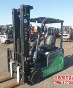 Xe nâng điện 1.8 tấn 3 bánh Toyota 8FBE18 – 59337 sản xuất 2016 cao 5m Xe nâng điện 1.8 tấn 3 bánh Toyota 8FBE18